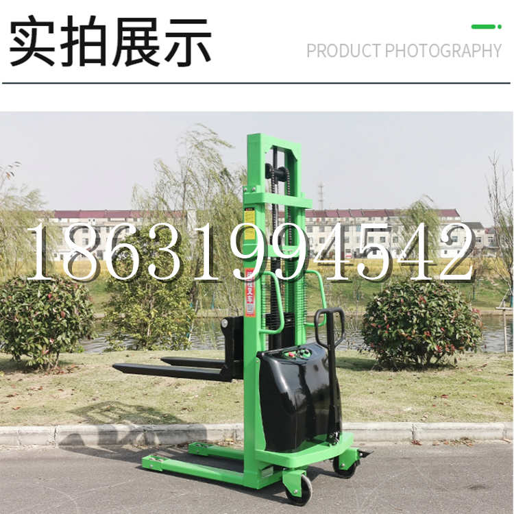 孝昌县电动叉车堆高车液压铲车电瓶1吨2吨站驾步行式小型全自动叉车